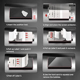 3 Pack For Motorola Moto Edge 2025 Screen Protector.Soft Tpu Film Not Glass With Mounting Tool.Full Coverage.Hd Clear.Bubble-Free.Support Fingerprint Unlock.Easy Installation