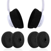 2 Pairs Earpads Sweater Cover Protectors, Stretchable Knit Fabric Headphone Sweat Earpads Covers Washable Ear Pads Protectors Compatible With Over-Ear Headsets, Fit 3.5" - 4.3" Ear Cushions