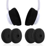 2 Pairs Earpads Sweater Cover Protectors, Stretchable Knit Fabric Headphone Sweat Earpads Covers Washable Ear Pads Protectors Compatible With Over-Ear Headsets, Fit 3.5" - 4.3" Ear Cushions