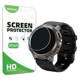 Screen Protector Compatible For Amaztim/Kospet Tank T3 Smart Watch 1.43" (3 Pack) For T3E Smart Watch Tempered Glass Protector