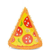 Pizza Pinata - Food Themed Birthday Party Decorations, Table Centerpiece (Small, 16.5 X 13.5 X 3 In)