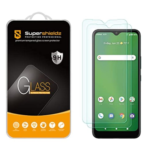 (2 Pack) Designed For Cricket Icon 3 Tempered Glass Screen Protector, Anti Scratch, Bubble Free