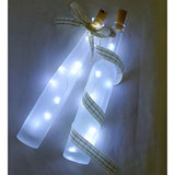 Wine Bottle Cork Lights, 20 Pack 20 Led Cool White Cork Shape Silver Copper Wire Led Starry Fairy Mini String Lights For
