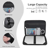 MOSISO 15.6 inch Hard Shell Laptop Sleeve Shoulder Bag, Waterproof Shockproof Protective EVA Computer Bag Carrying Case Compatible with MacBook Pro 16, 15-16 inch Lenovo, HP, Dell, Notebook, Black