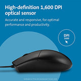 Pro Fit Washable Wired Mouse (K70315Ww)