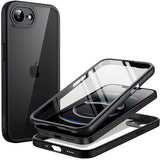 Case for iPhone 17e (2026) / iPhone 16e with Built-in Tempered Glass Screen Protector, 360 Degree Full Body Shockproof Phone Cover, Heavy Duty