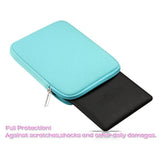 9-10 Inch Tablet Sleeve Bag, Protective Neoprene Zipper Case Cover For Ipad 9.7 2018, Ipad Pro 9.7, Ipad 4/3, Ipad Air 2, Surface Go, Galaxy Tab S3 9.7 Inch, Ipad 6Th Generation - Light Blue