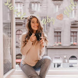 Pre-Strung Champagne Glitter "Sweet Girl Baby" Banner Shower/1st Birthday Decor