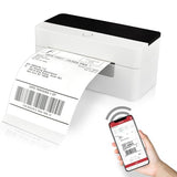 2054N Wireless Shipping Label Printer With Usb And Wireless, For Connect To Bluetooth-Enabled Computer Devices, Support Ios, Android & Windows For 4X6 Direct Thermal Labels (Roll & Fanfold)