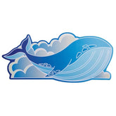 Unique Blue Whale Mouse Pad, Extended Large Desk Mat, 19.7" X 8.9" Waterproof Gaming Mouse Pad, Non-Slip Rubber Base Keyboard Mousepad For Desk Gamer, Office & Home (Blue Whale, Large)