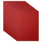 100 Sheets Christmas Red Cardstock 8.5 X 11 Certificate Paper, 75Lb Heavyweight Craft Paper Card Stock For Wedding Invitations, Office Printing, Memus, Diy Cards Making, Anniversary Card