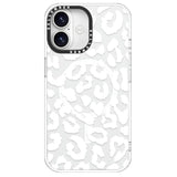 For Iphone 16 Case 6.1 Inch,Compatible With Magsafe,Cute Cheetah Leopard Print Pattern,Magnetic Shockproof Protective Tpu Bumper Cases Cover For Iphone 16 Women Girly