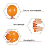 Orange Green Balloons Arch Garland Kit-123Pcs Metallic Gold Balloon Nude Balloon For Bridal Shower,Christmas,Birthday,Wedding,Thanksgiving Party Decoration.