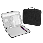 Tablet Sleeve Bag For New 13 Inch Ipad Pro M4/Ipad Air M2 2024, 12.9 Inch Ipad Pro 6/5/4/3, 12.4 Inch Galaxy Tab S8+/S9+/S9 Fe+, Surface Pro 9/8, Waterproof Travel For Ipad Case Bag, Black