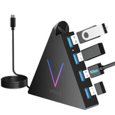 Usb C To Usb Hub 4 Port, Type C To Usb Adapter With 4 Usb 3.0 Ports, Thunderbo