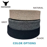 Heavy Cotton Webbing 1 Inch - Straps For Arts And Crafts - (Black, 10