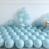 136Pcs Dusty Green Blue Balloon Garland Arch Kit Green Ash Mist Green