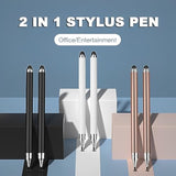 2-in-1 Stylus Pen 3-Pack High Precision Universal for iPad iPhone Android