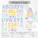 116 Pc A-Z Silver Glitter Letter Banner DIY Kit Party Decoration