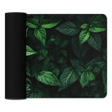 Green Mouse Pad Desktop Mat,Large Gaming Mouse Pad Desk Mat For Keyboard And Mouse,Computer Pad Large Mousepad With Stitched Edge Non-Slip Rubber Base For Office School Home (27.5X11.8 In)