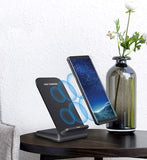 Wireless Charger(Stand),2 Pack 20W Fast Wireless Charging Stand For Samsung Galaxy S24/S24+/S24 Ultra/S23/S22/S21/S20/S10/Note,For Google Pixel 8/7/6, For Lg And More.