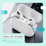 New Version Of Anti-Lost Strap For Wireless In-Ear Earbuds, Airpod Lanyard - Black (Compatible With Airpods Pro 1 2, Sony, Beats, Samsung, Bose)