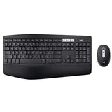 Logitech G Mk825 Wireless Keyboard/Mouse Combo, Full-Size Keyboard With Xl Cushioned Palm Rest, Bluetooth Or Unifying Receiver Connectivity, Black (Renewed)