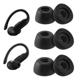 Replacement Foam Eartips For Powerbeats Pro 2, Ultimate Comfort, 3 Pairs (S/M/L, Black)