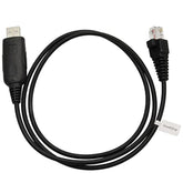 Kpg-46 Usb Programming Cable For Kenwood Radio Tm-261A Tm-271A Tm-281A Tk-863G Tk-868 Tk-868G Tk-880 Tk-880G Tk-8108 Tk-8150 Nx-700 Nx-800 Nx-900 Rj45 8-Pin