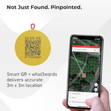 Bluetooth Tracker & Item Locator For Keys, Luggage, Kid & Pet Gear, (Ios, Android), No App Or Subscription, Fast Setup, Waterproof, 1-Pack, Black