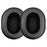 Replacement Ear Cushions For Sony Mdr-7506 Mdr-V6 Mdr-V7 Mdr-Cd900St Monitor Headphones, Ear Cushions Are Made Of Soft Protein Leather, Added Thickness(Black)