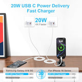 Fast Charger For Google Pixel 10/10 Pro/10 Pro Xl/9A/9/9 Pro/ 9 Pro Xl/8A/8/8 Pro/7A/7/7 Pro/6A/6/6 Pro/5/4A/3Xl/2/Xl, Samsung Galaxy A16 5G, 20W Usb C Fast Charger With 6Ft Type C Fast Charging Cable