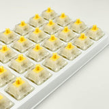 Gateron Milky Yellow Switch 5Pin Compatible With Mx Mechanical Gaming Keyboard