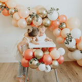 50-Pack Pastel Orange 12" Balloons Party & Baby Shower Decor