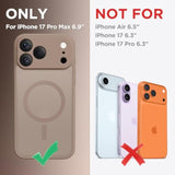 MagSafe Compatible Case for iPhone 17 Pro Max, Slim and Protective Design