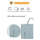 Laptop Case 14 Inch,Slim Computer Case With Handle,Waterproof Laptop Briefcase Bag,360° Protective Laptop Sleeve Compatible With Most 14.6 Macbook Pro,Macbook Air,Notebook Computer