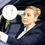 Universal 3 Pack Replacement Ear Hooks For Bluetooth Earpiece, Soft Silicon Earhooks Earphone Replacements, Compatible With New Bee, Plantronics, And Other Wireless Earpieces-White