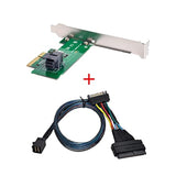 Pci-E 3.0 4.0 To Sff-8643 Card Adapter And U.2 U2 Sff-8639 Nvme Pcie Ssd Cable
