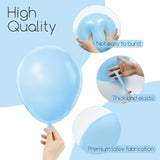 120pcs Pastel Blue Balloon Garland Kit β Baby Blue Arch for Party, Shower & Graduation