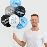 48 Pcs Funny Vasectomy Party Balloons Gift For Men Novelty Gag For Recovery Get Well Soon Happy Vasectomy Themed Gift Decorations, 12 Styles