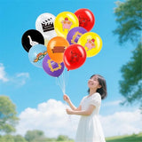 24pcs Friend Friends Birthday Party Balloons, Colorful Friendship Part Balloons