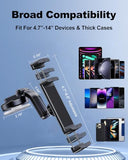 Car Phone Mount For Samsung Galaxy Z Fold 7 6 5 4 3 2 Accessories, Folding/Tablet Suction Holder For Dashboard 360° Rotatable Fit For Ipad Mini 6 Ipad Pro Air Pixel Fold And More 4-12.9" Device