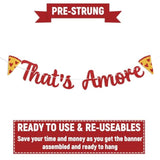 “That’s Amore” Banner — Italian Pizza-Themed Bridal Shower & Bachelorette Decor