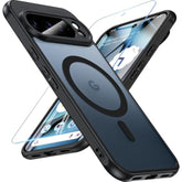 For Google Pixel 10 Pro Xl Case With Screen Protector, Pixel 10 Pro Xl Case With Magsafe Black,12Ft Military Drop Proof Raised Bezels Matte Slim Shockproof Phone Case For Google 10 Proxl Cover