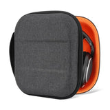 Geekria Shield Headphones Case Compatible with Sennheiser HD400PRO/HD 560S/HD598/HD 599SE/HD280PRO/HD 600, Replacement Hard Shell Travel Carrying Bag with Cable Storage (Dark Grey)