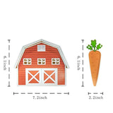 Farm Animals Birthday Banner – Farm Animal Themed Baby Shower and Birthday Party Decorations