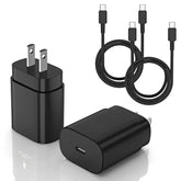 For Samsung Galaxy Super Fast Charging Cord Type C Charger, 25W Android Phone Charger Block &10Ft Usbc To Usb-C Cable For Galaxy S25/S24 Ultra/S24 S23 S22 S21 S20 (Ultra/Plus),Ipad Pro/Air/Mini 2Pack