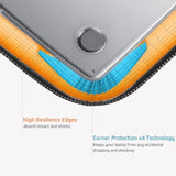 Laptop Case 13.3 Inch,13-13.3 Inch Shockproof Protective Laptop Sleeve Compatible With Macbook Air 13 13.6 M4 M3 M2 M1/Pro 13/Pro 14,Hp Dell Asus Lenovo,Carrying Computer Bag With Pocket,Black