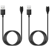 Compatible With Garmin Forerunner 45 / 45S Charger, Replacement Charging Cable For Forerunner 55 245 255 265 745 945 955 965 Smart Watch (2 Pack)