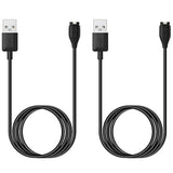 Compatible With Garmin Forerunner 45 / 45S Charger, Replacement Charging Cable For Forerunner 55 245 255 265 745 945 955 965 Smart Watch (2 Pack)